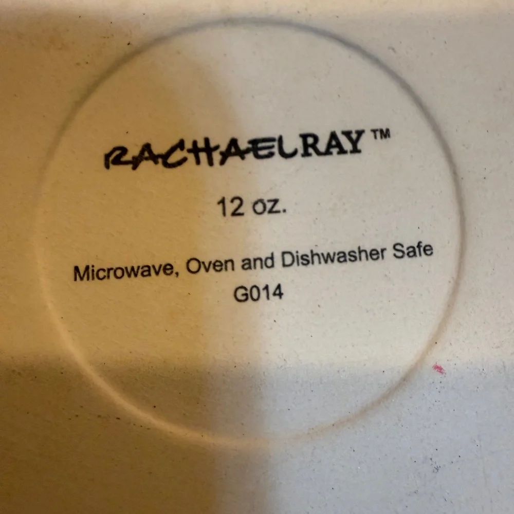 Rachael Ray Orange Ceramic Dish Set 4oz 10oz 12oz Small Bakeware Cooking Dishes
